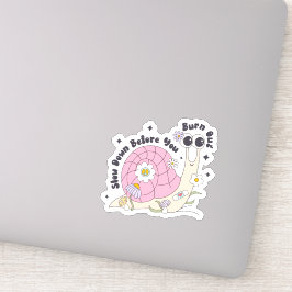 Pegatina Desaceleración motivadora