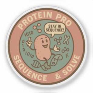 Pegatina Descodificar Proteínas Como un Profesional de la S