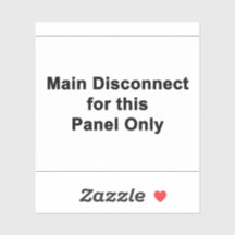 Desconexión principal solo para este panel