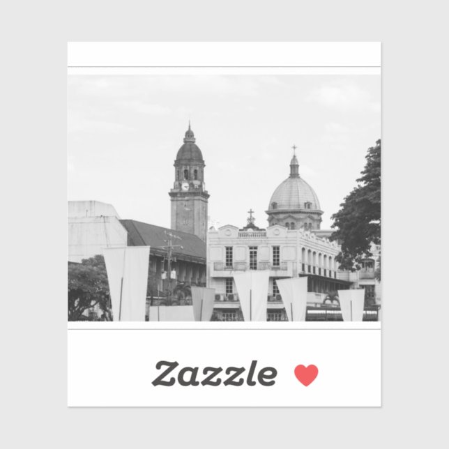 Pegatina Desde Plaza Moriones (Hoja)