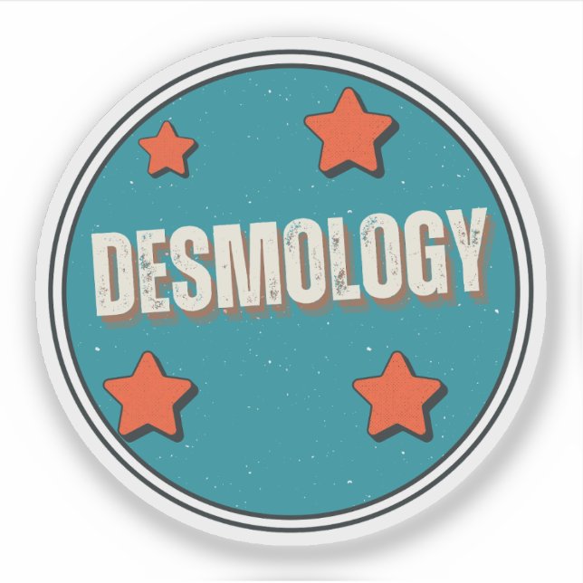 Pegatina Desmología (Anverso)