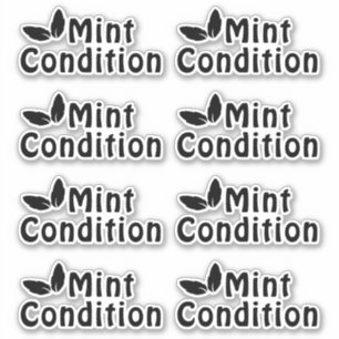 Pegatina Despegue de estado de la menta