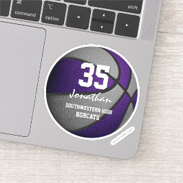 Pegatina Destituciones de los colores del equipo de balonce