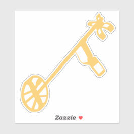 Pegatina Detección Metalizado