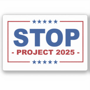 PEGATINA DETENER PROYECTO 2025