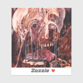 PEGATINA DETERIORO DE LA MENTE SOBRE EL ASUNTO