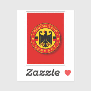 Pegatina Deutschland, insignia de Alemania