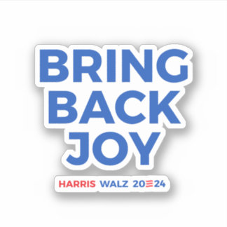 Pegatina Devolver la alegría - Harris Walz 2024