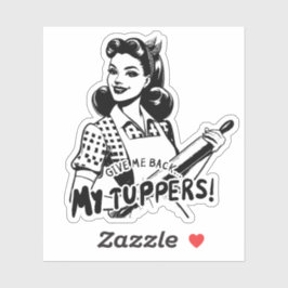 Pegatina Devuélveme mis Tuppers