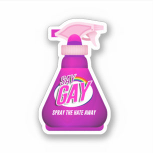 Pegatina Di Gay Spray