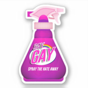 Pegatina Di Gay Spray