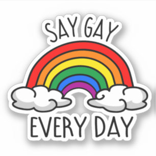 Pegatina Di Gay Todos Los Días
