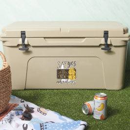 Pegatina Di Sí A La Nueva Aventura Mochila Naturaleza Amant