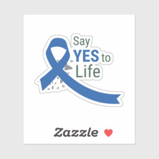 Pegatina Di SÍ a la vida, positividad, amor propio