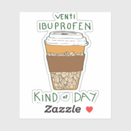 Pegatina Día de Ibuprofeno Venti