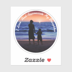 Pegatina Día de la hija