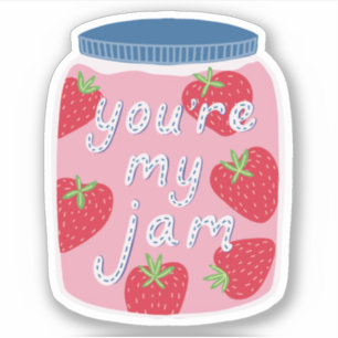 Pegatina Día de San Valentín de You're My Jam