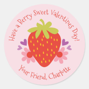Pegatina Día de San Valentín Infantil Cuto