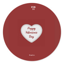 pegatina día de San Valentín - sophiaco