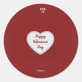 pegatina día de San Valentín - sophiaco