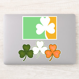 Pegatina Día de Sta Patrones de Shamrock