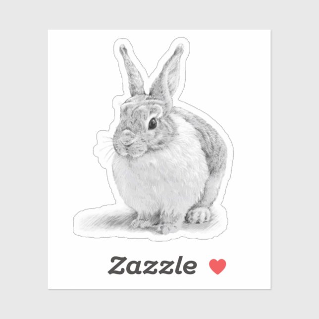 Pegatina Día del Conejo (Hoja)