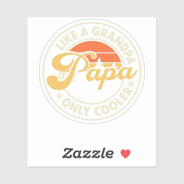 Pegatina día del padre (Hoja)