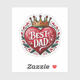 Pegatina Día del Padre: Mejor Papá