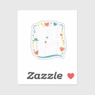 Pegatina Día Internacional de la Amistad tienes un amigo