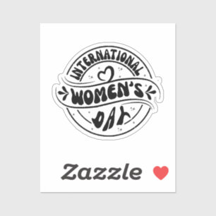 Pegatina Día Internacional de la Mujer