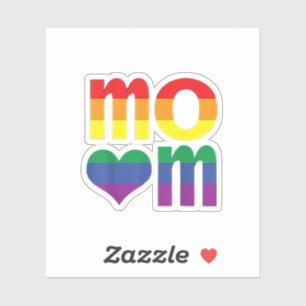 Pegatina Día LGBT del Día de la Madre
