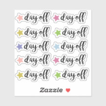 Día libre planificador