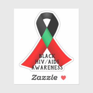 Pegatina Día Nacional de Conciencia sobre el VIH/SIDA en la