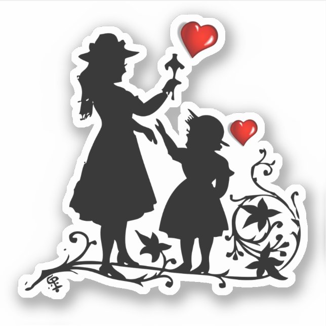 Pegatina Día Nacional de la Hermana (Anverso)