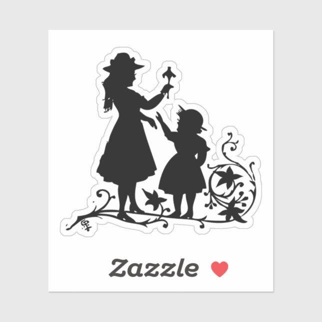 Pegatina Día Nacional de la Hermana (Hoja)