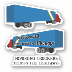 Pegatina Día Nacional del Camionero