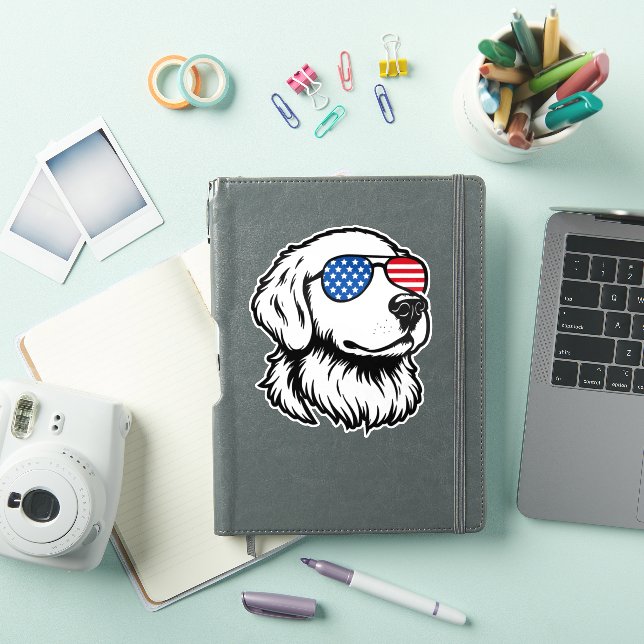 Pegatina Día Patriótico de la Independencia de los Estados  (Funda para iPad)