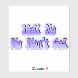 Pegatina ¡Diablos No Iremos!