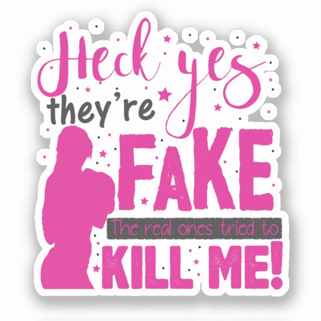 Pegatina Diablos Sí, son falsos. Los Verdaderos Trataron De (Anverso)