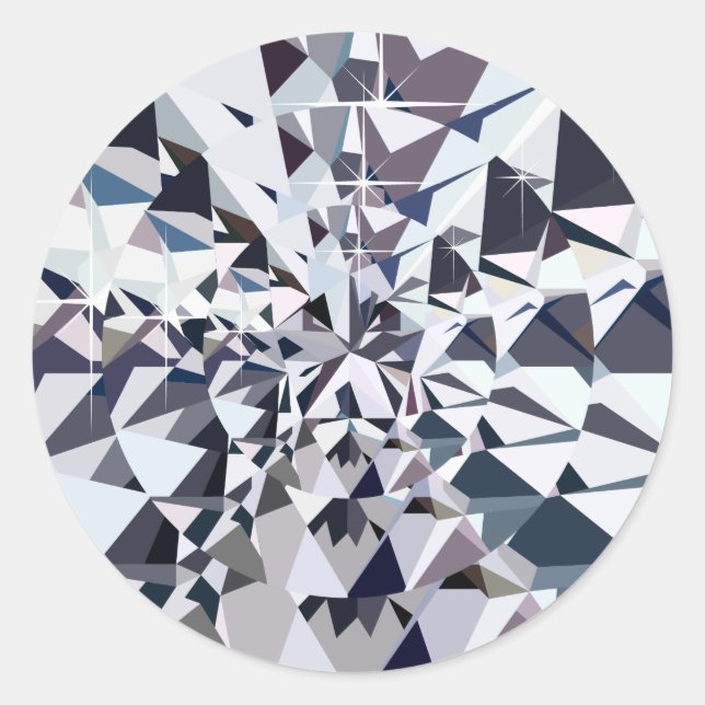 Pegatina Diamante de imitación de clase (Anverso)