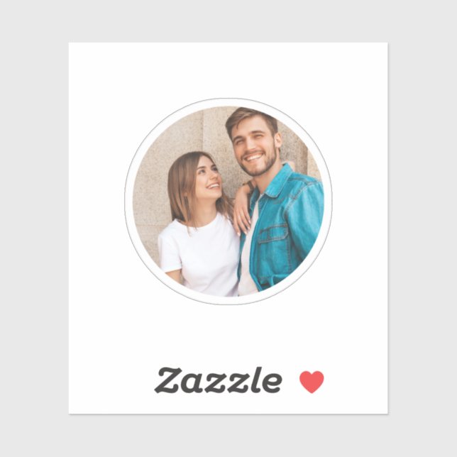 Pegatina Diario de fotos familiares Botella de agua Waterpr (Hoja)