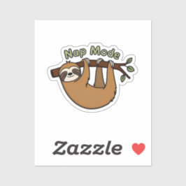 Pegatina Días perezosos - Relajante Sloth