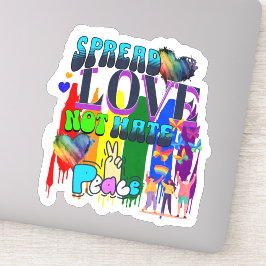 Pegatina Difunde Amor No Odio | Orgullo LGBTQI+
