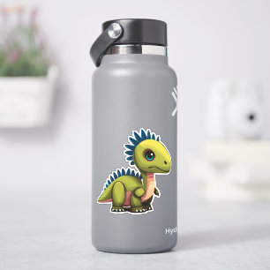 Pegatina Dinosaur de dibujos animados de bebé lindo