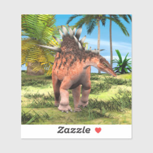 Pegatina Dinosaur Kentrosauro