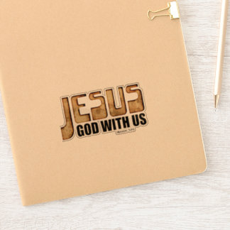 Pegatina Dios Jesús con nosotros