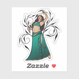 Pegatina Diosa bailarina Belly Sivoney