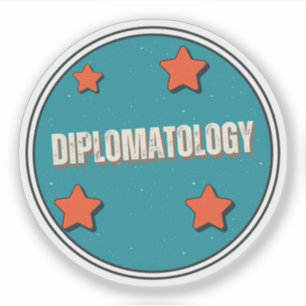 Pegatina Diplomatología