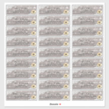 Dirección boda Lace Sunflower Wood String Lights