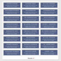 Dirección de invitado del boda de tipografía moder